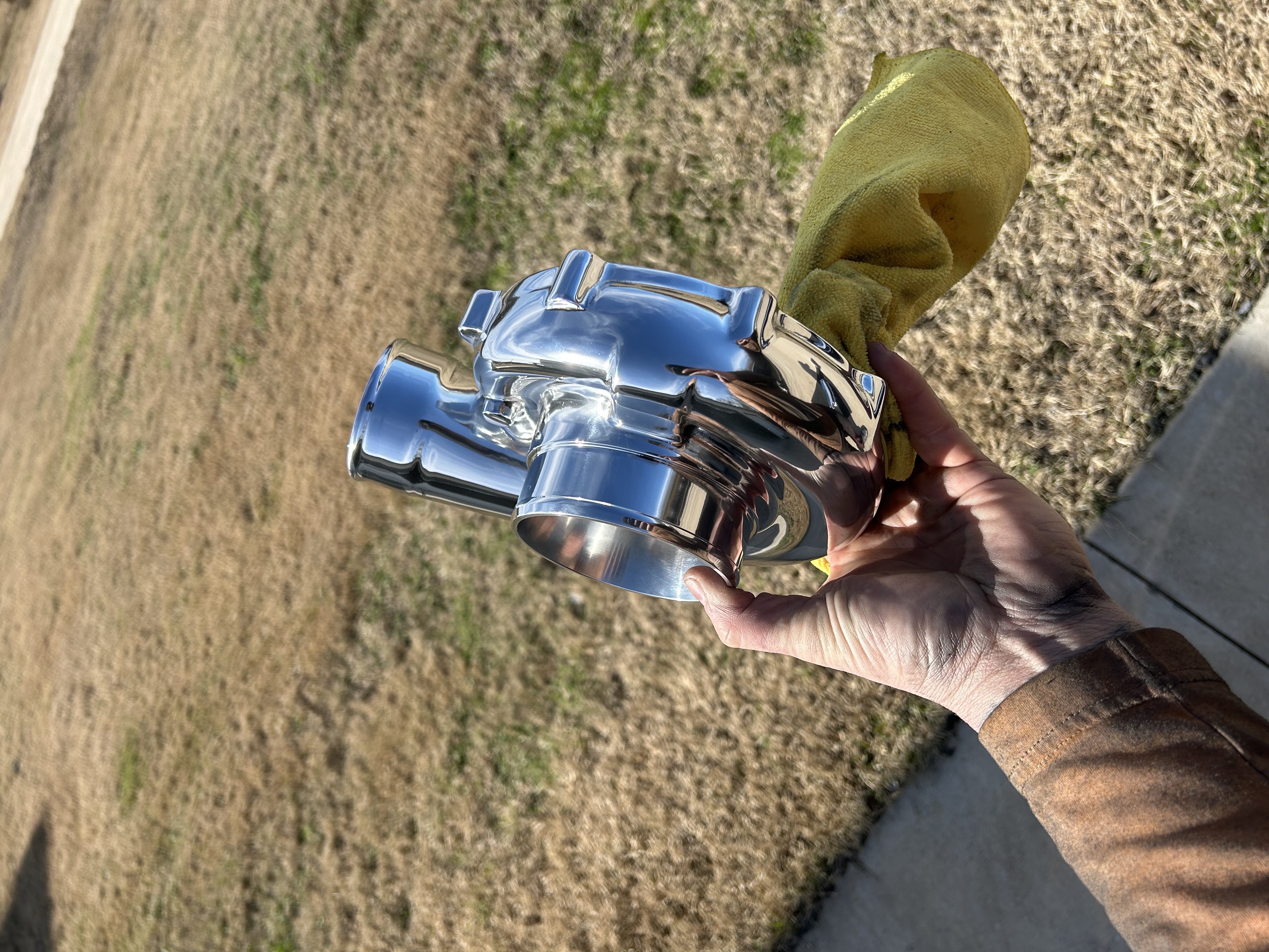 Aluminum boat polishing work DFW — Nautical Polishing Burleson TX
