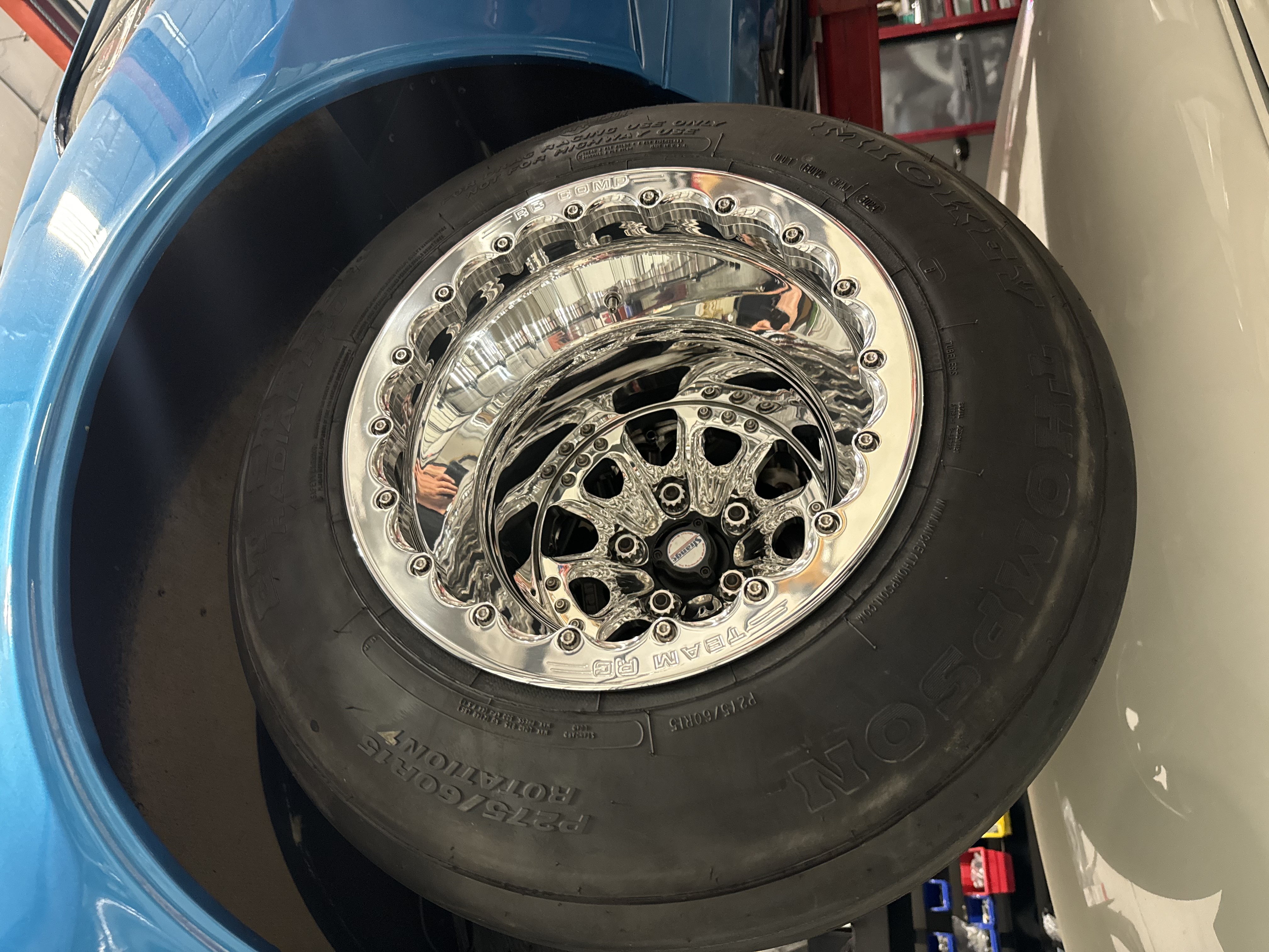 Curb rash repair and wheel polish — Nautical Polishing Burleson TX